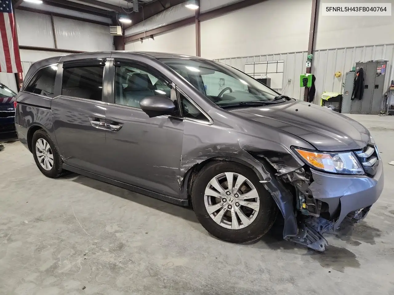 5FNRL5H43FB040764 2015 Honda Odyssey Ex