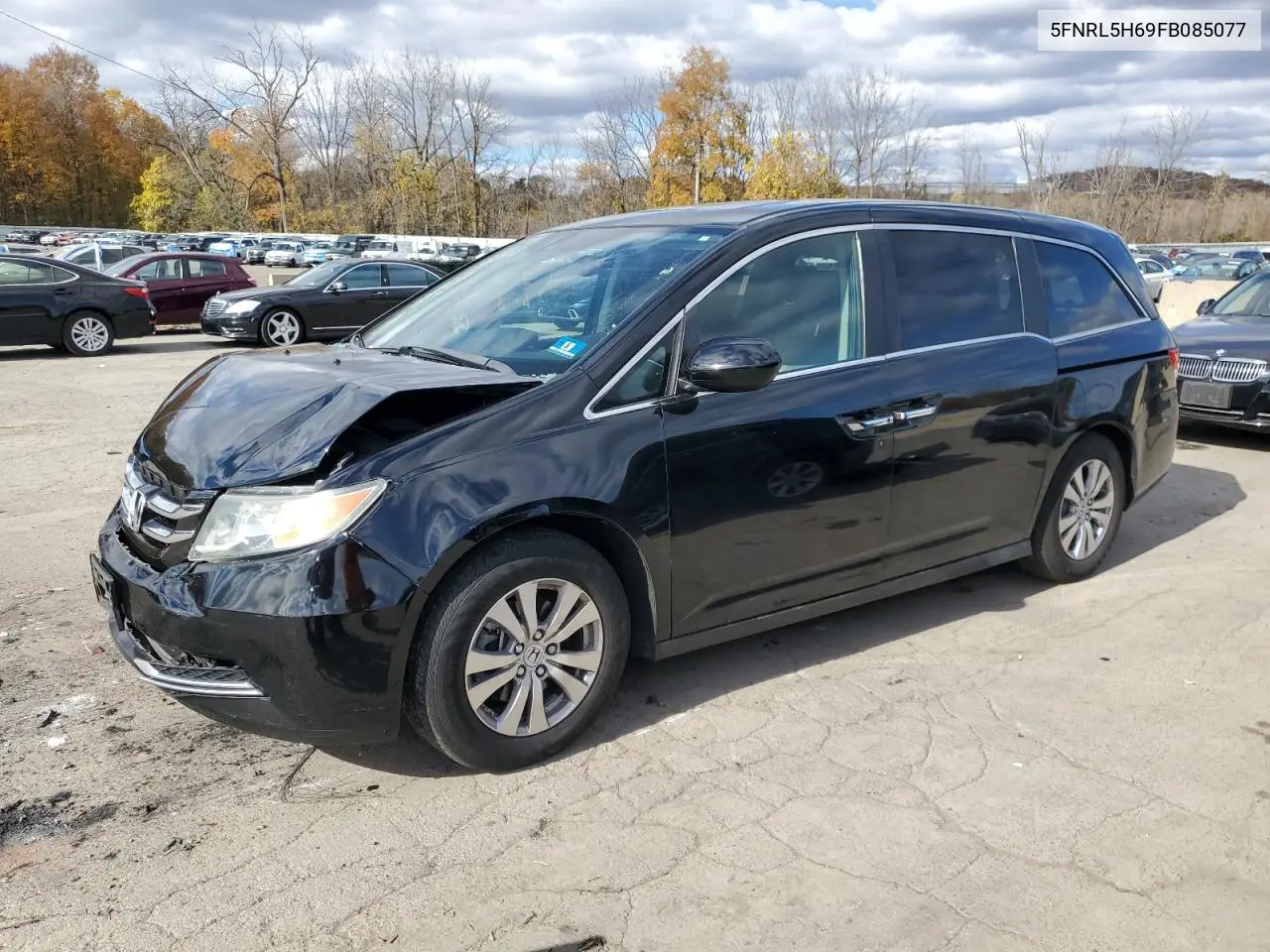 5FNRL5H69FB085077 2015 Honda Odyssey Exl