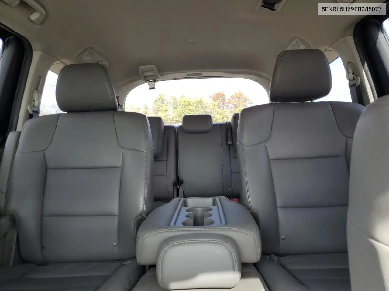 5FNRL5H69FB085077 2015 Honda Odyssey Exl