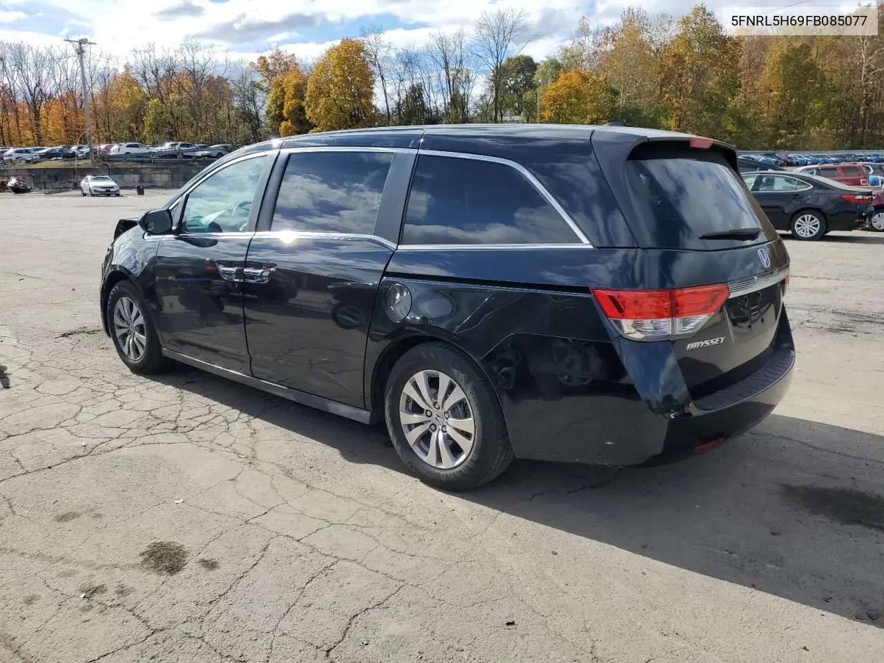 5FNRL5H69FB085077 2015 Honda Odyssey Exl