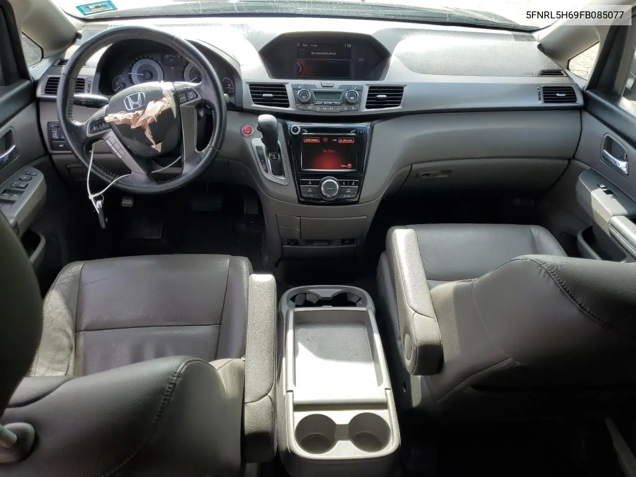 5FNRL5H69FB085077 2015 Honda Odyssey Exl