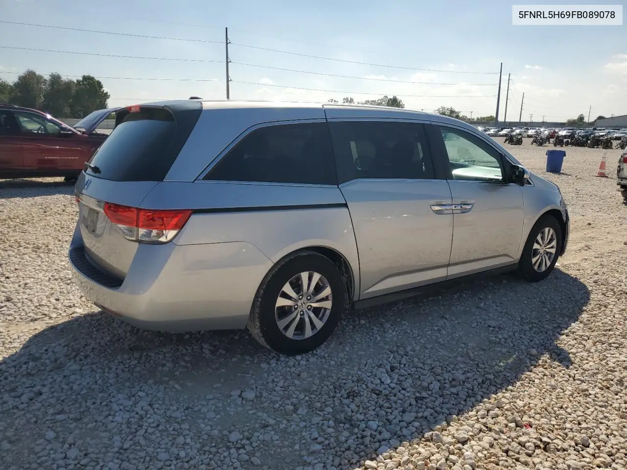 5FNRL5H69FB089078 2015 Honda Odyssey Exl
