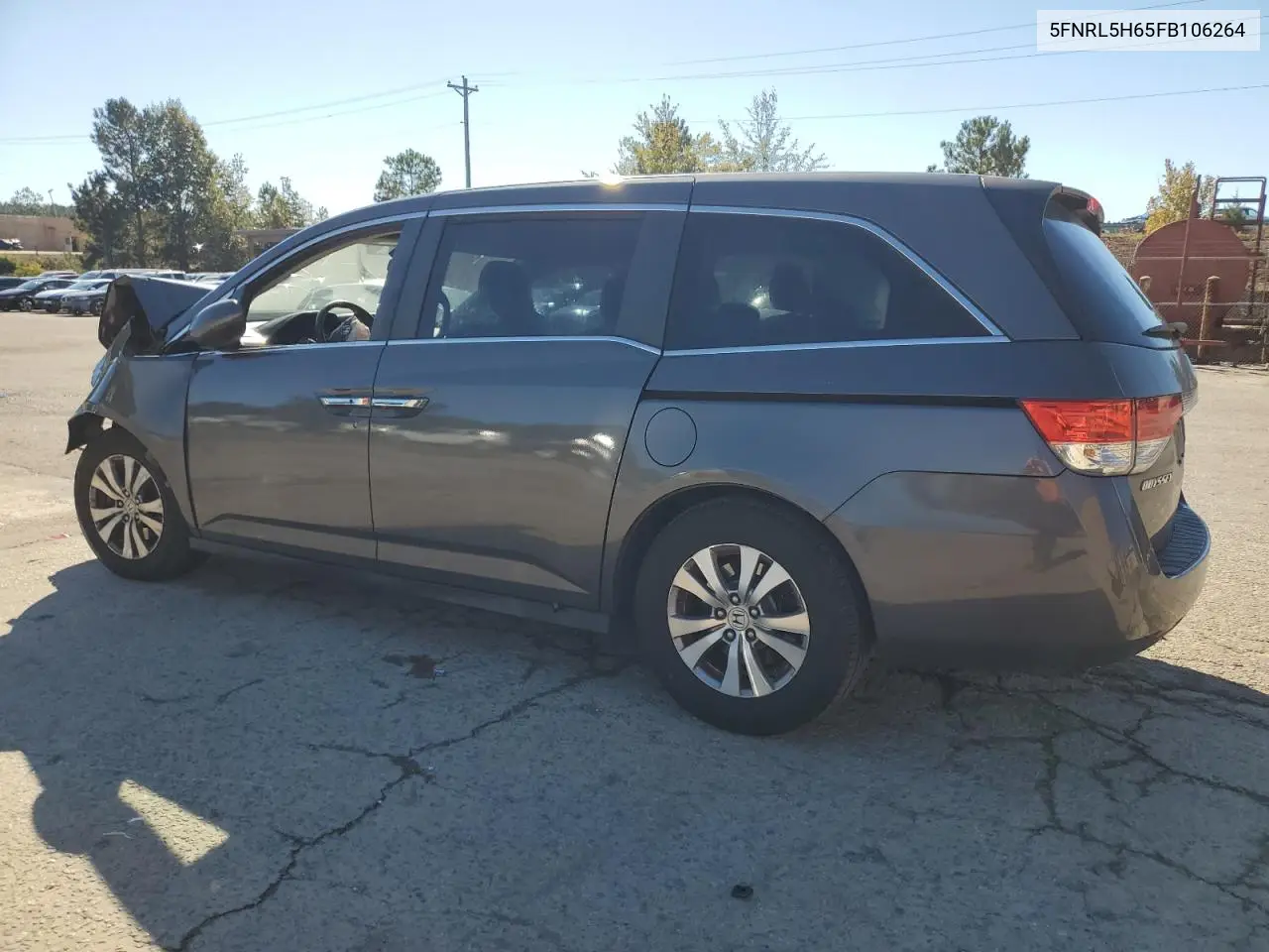 5FNRL5H65FB106264 2015 Honda Odyssey Exl