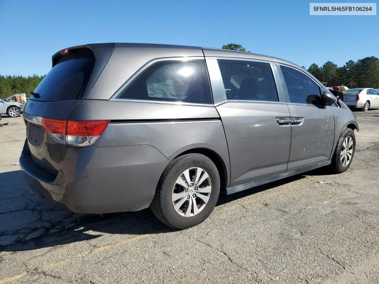 5FNRL5H65FB106264 2015 Honda Odyssey Exl