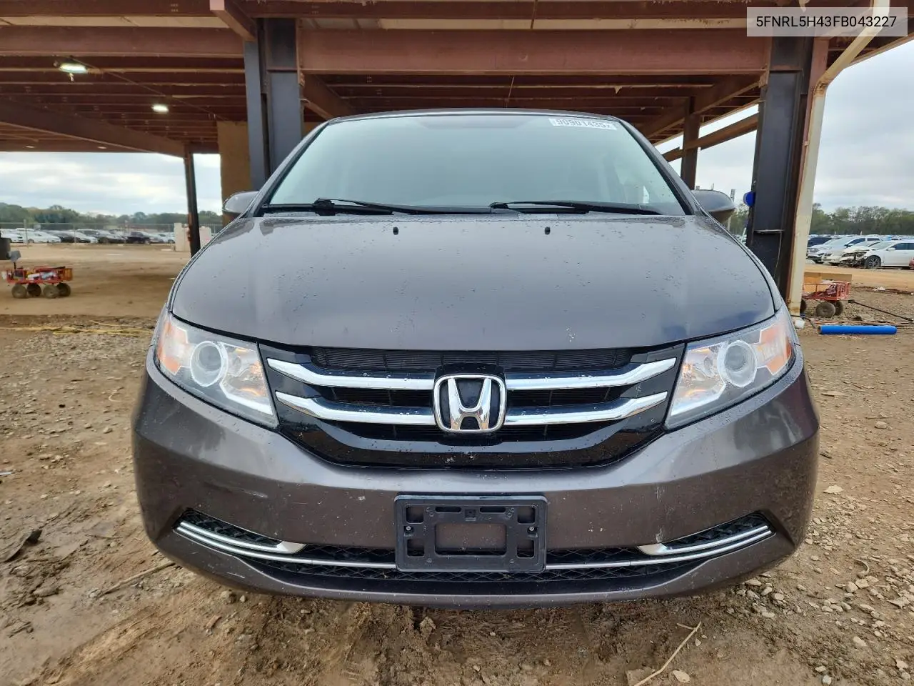 5FNRL5H43FB043227 2015 Honda Odyssey Ex