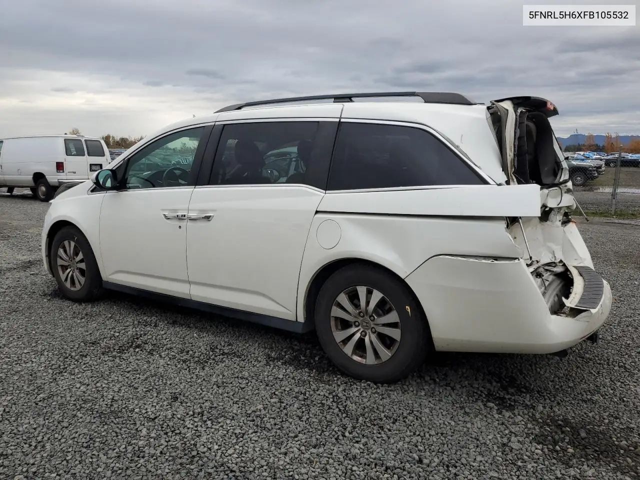 5FNRL5H6XFB105532 2015 Honda Odyssey Exl