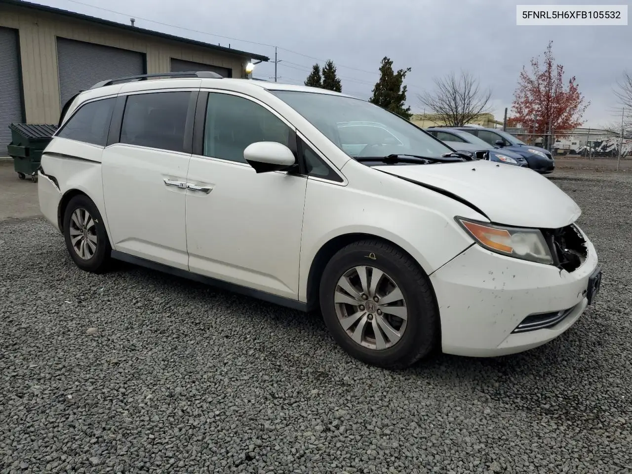 5FNRL5H6XFB105532 2015 Honda Odyssey Exl