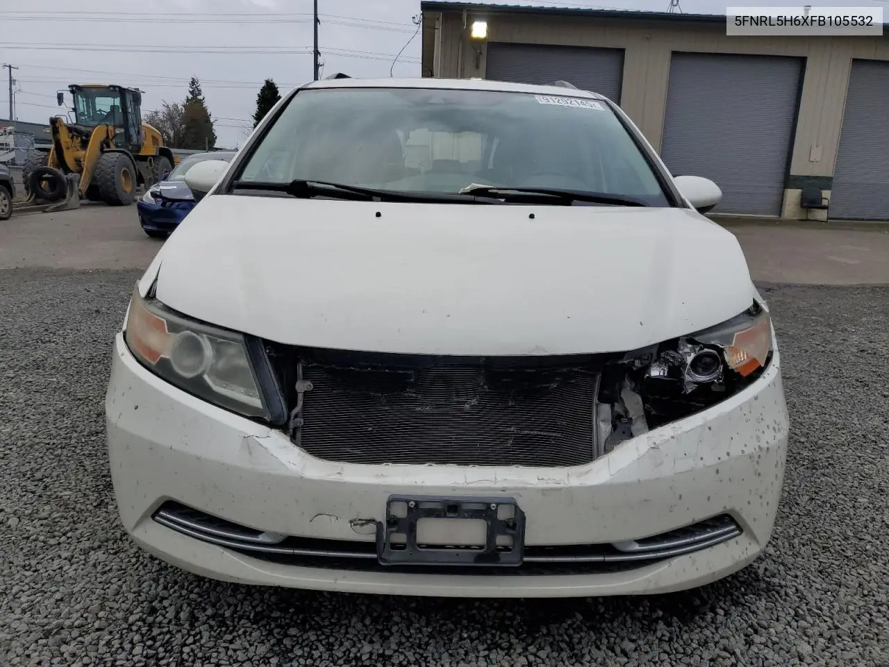5FNRL5H6XFB105532 2015 Honda Odyssey Exl
