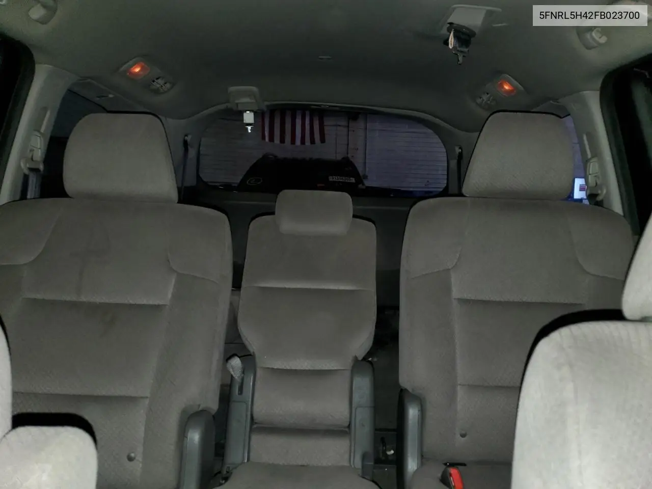5FNRL5H42FB023700 2015 Honda Odyssey Ex