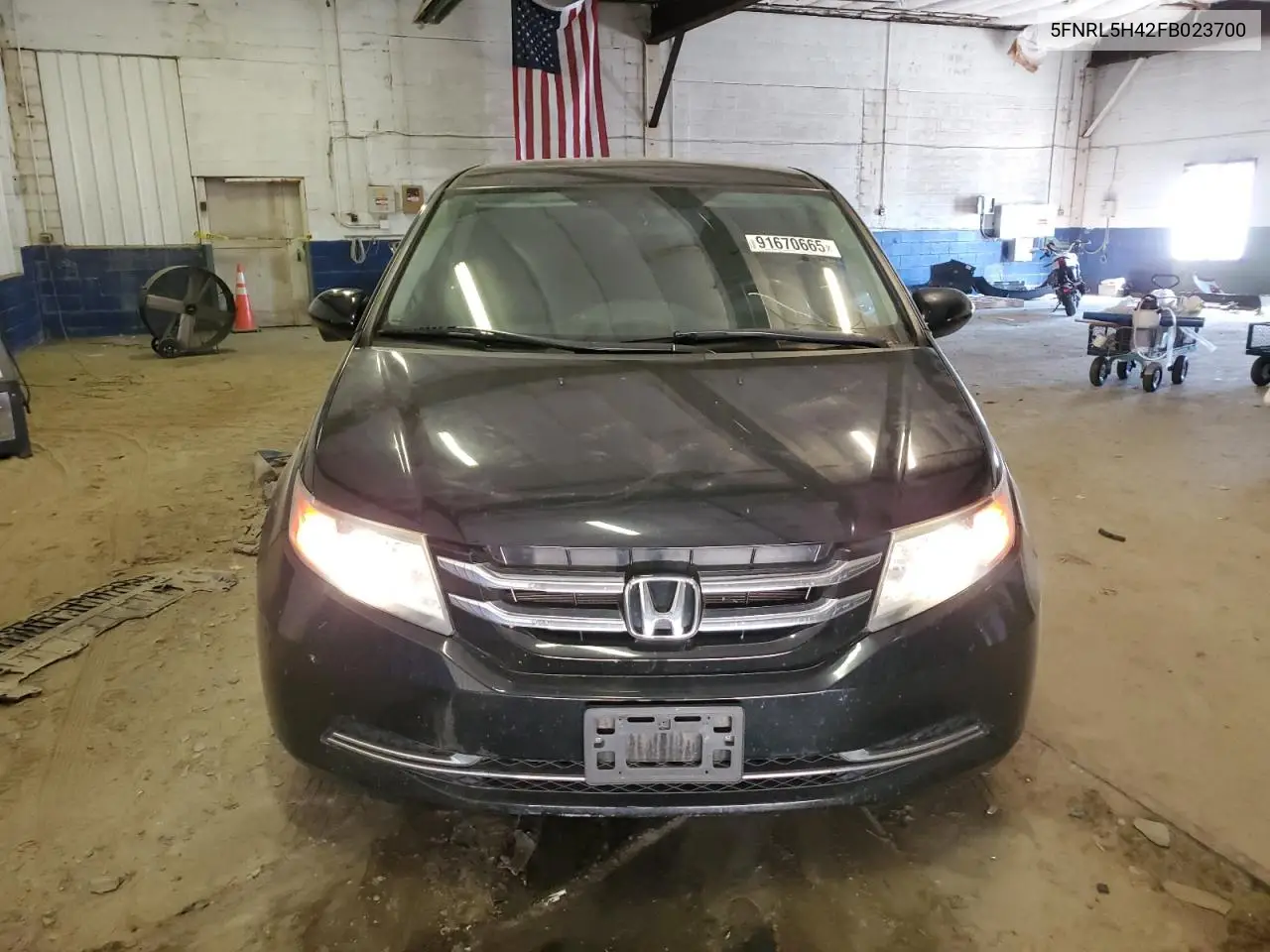 5FNRL5H42FB023700 2015 Honda Odyssey Ex