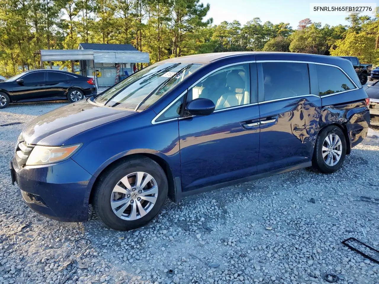 5FNRL5H65FB127776 2015 Honda Odyssey Exl