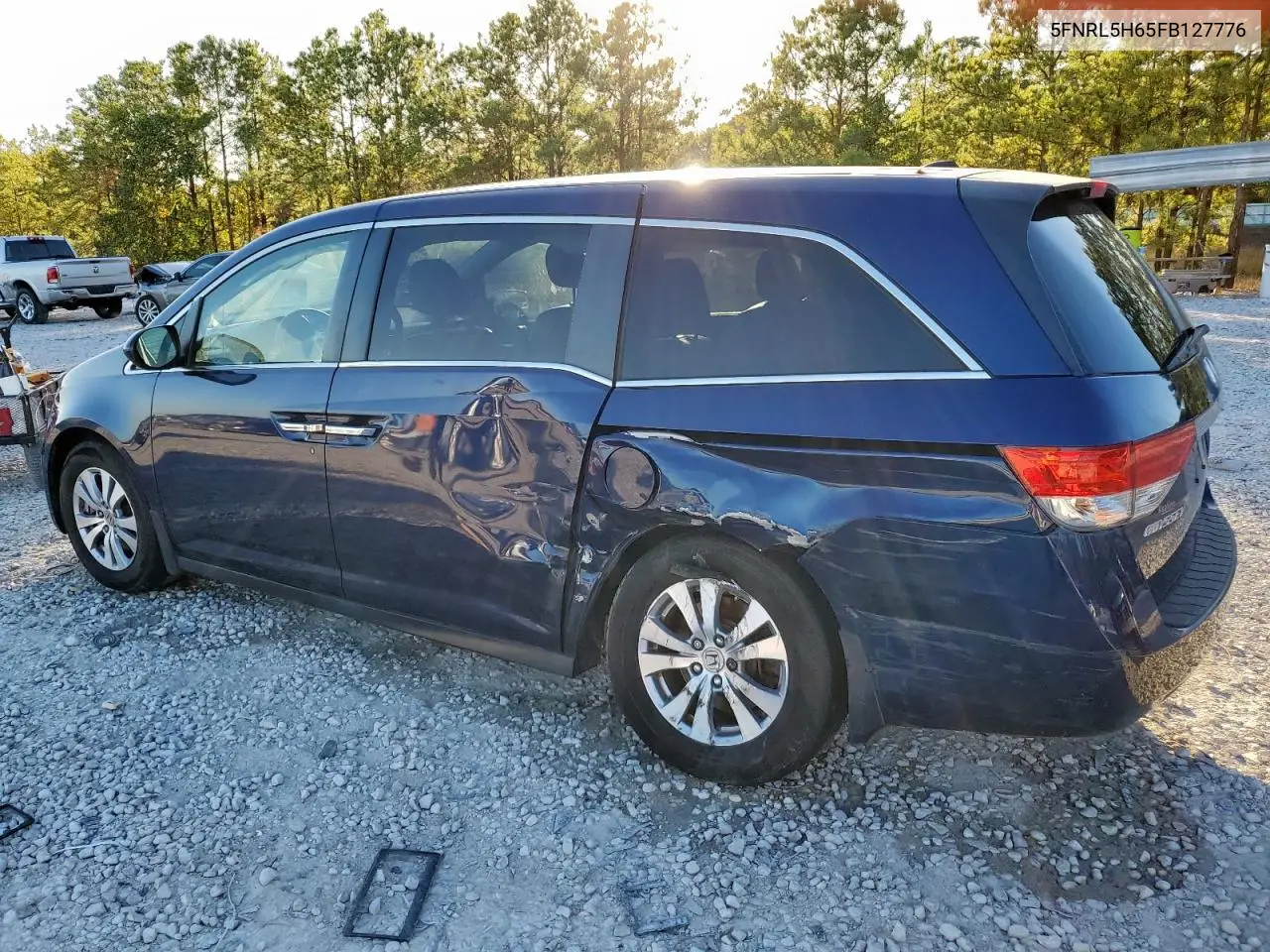 5FNRL5H65FB127776 2015 Honda Odyssey Exl
