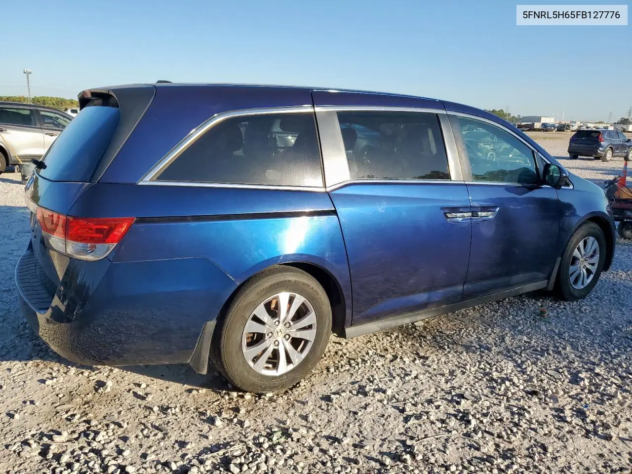 5FNRL5H65FB127776 2015 Honda Odyssey Exl