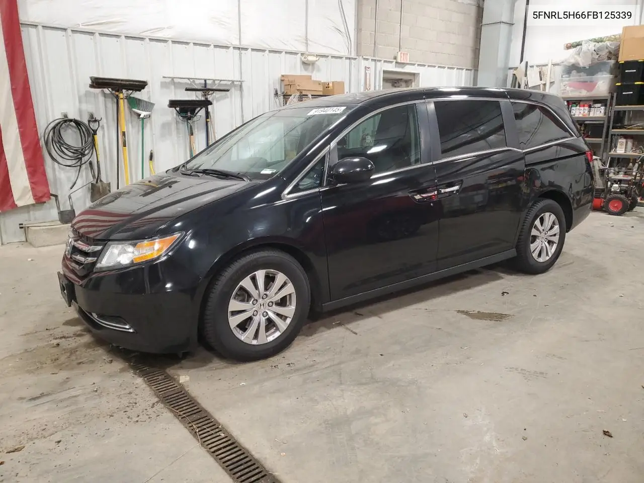 5FNRL5H66FB125339 2015 Honda Odyssey Exl