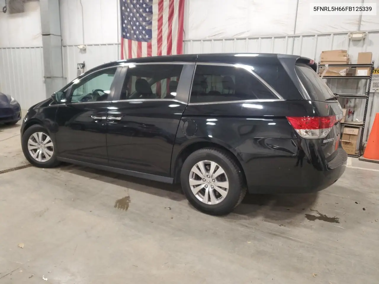 5FNRL5H66FB125339 2015 Honda Odyssey Exl