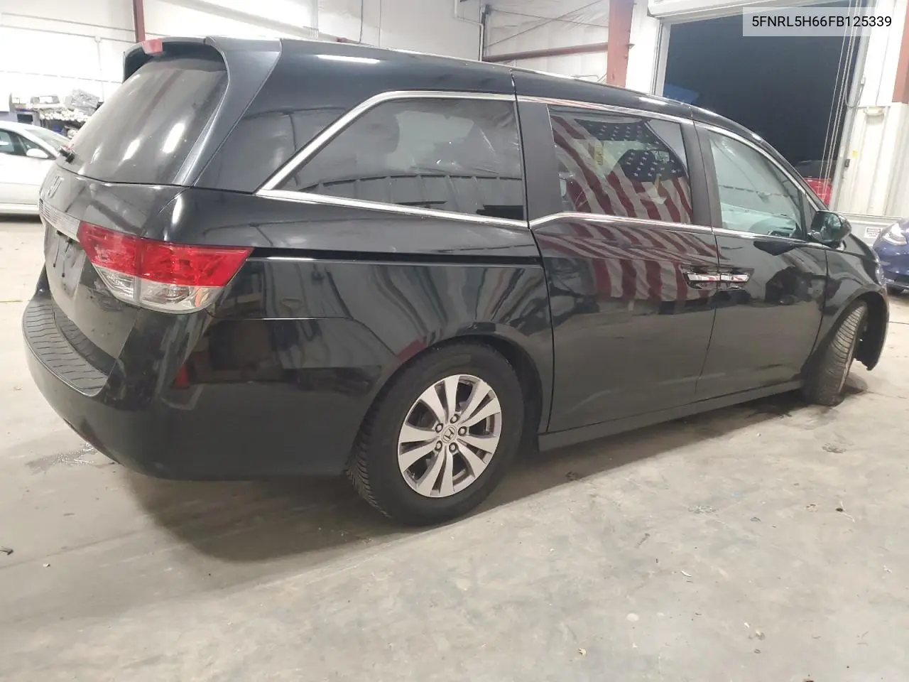 5FNRL5H66FB125339 2015 Honda Odyssey Exl