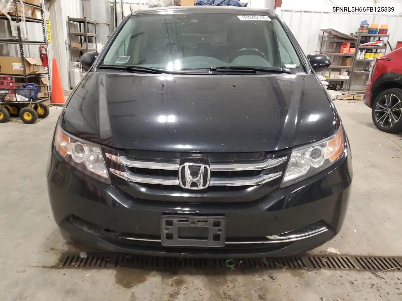 5FNRL5H66FB125339 2015 Honda Odyssey Exl