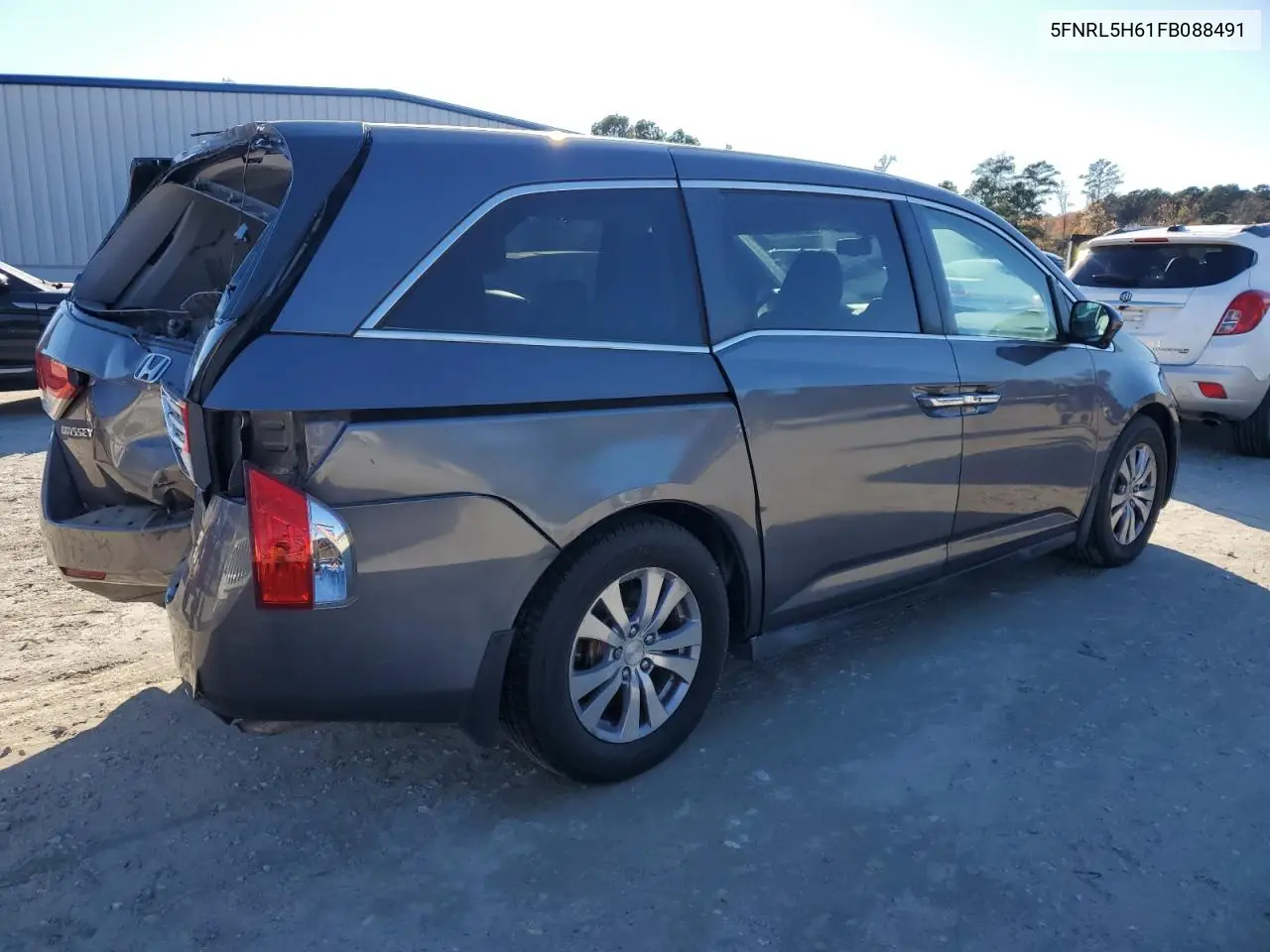 5FNRL5H61FB088491 2015 Honda Odyssey Exl