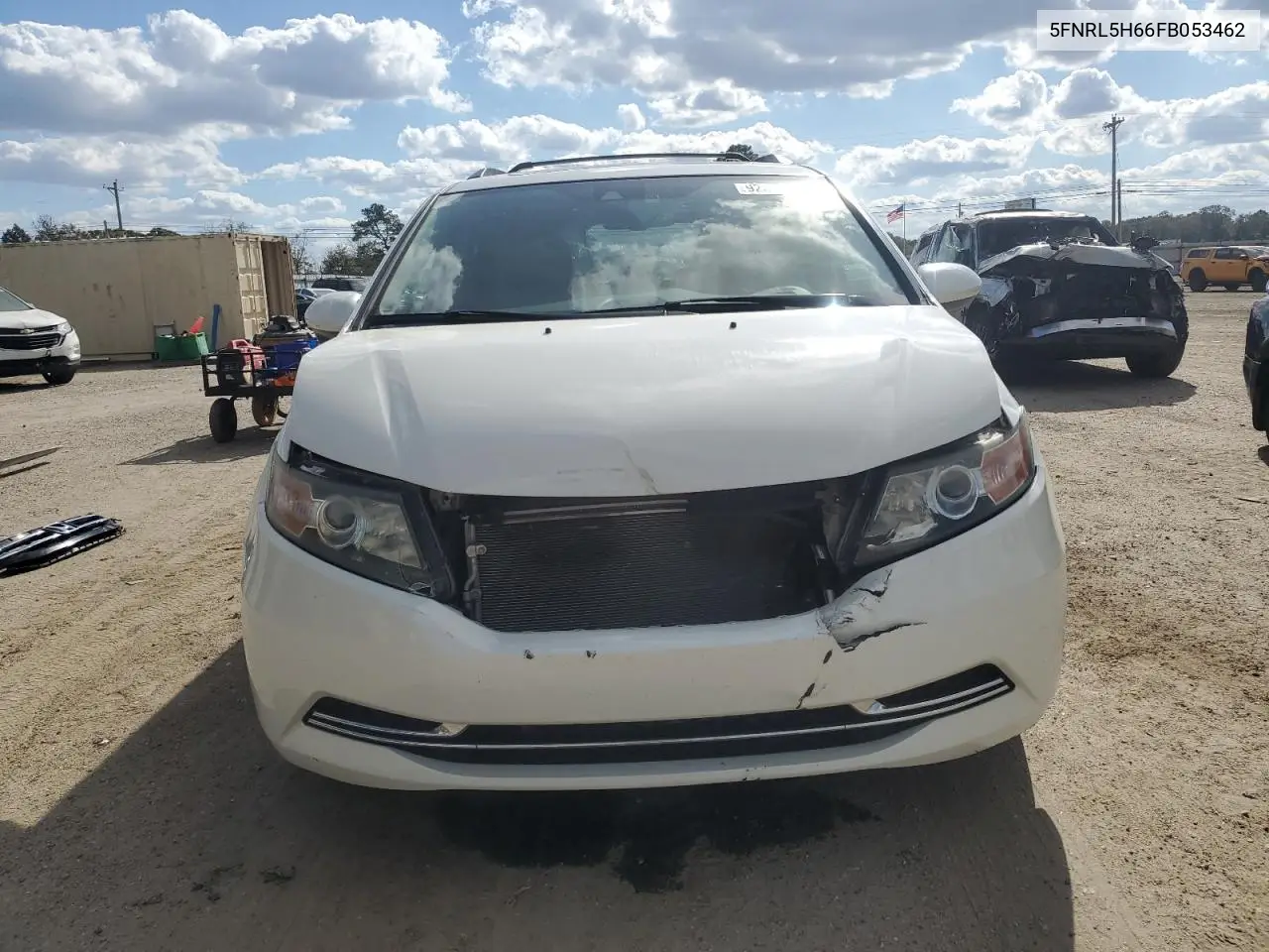 5FNRL5H66FB053462 2015 Honda Odyssey Exl