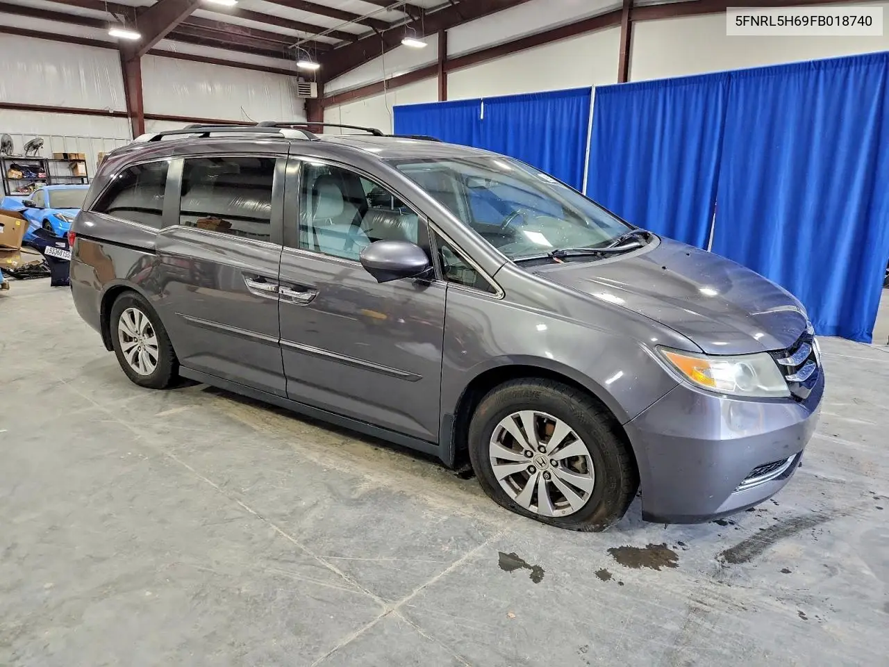 5FNRL5H69FB018740 2015 Honda Odyssey Exl