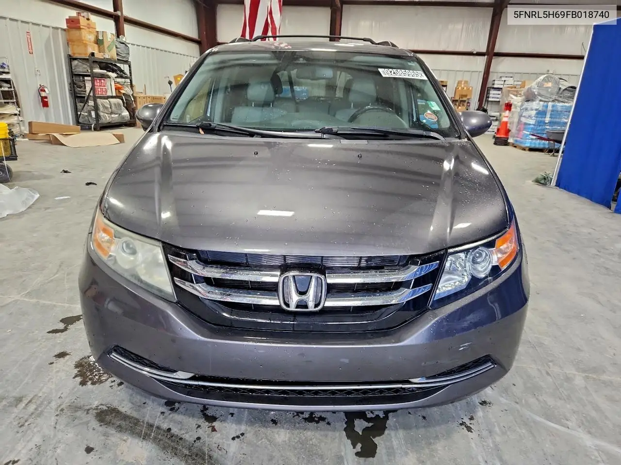 5FNRL5H69FB018740 2015 Honda Odyssey Exl