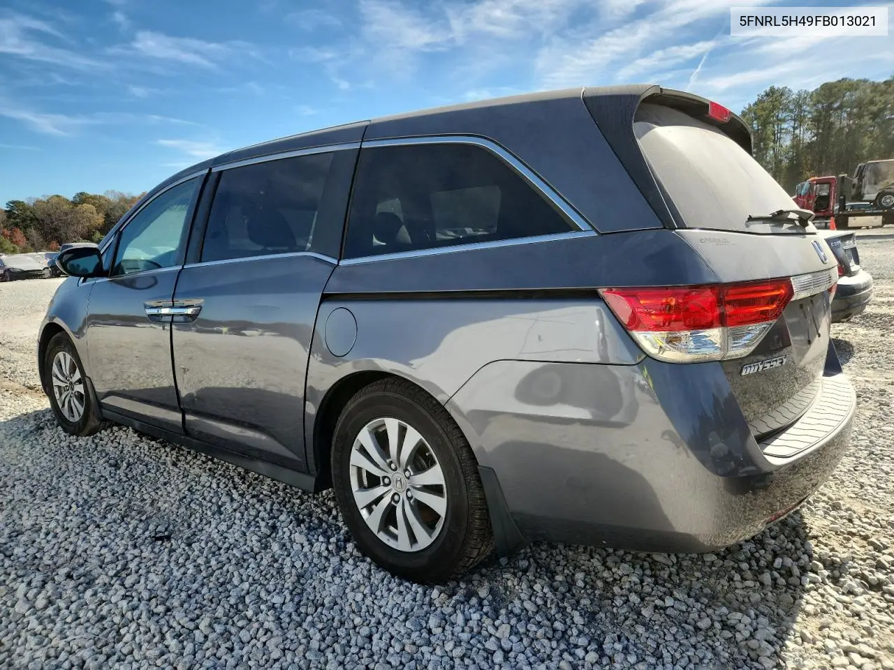 5FNRL5H49FB013021 2015 Honda Odyssey Ex