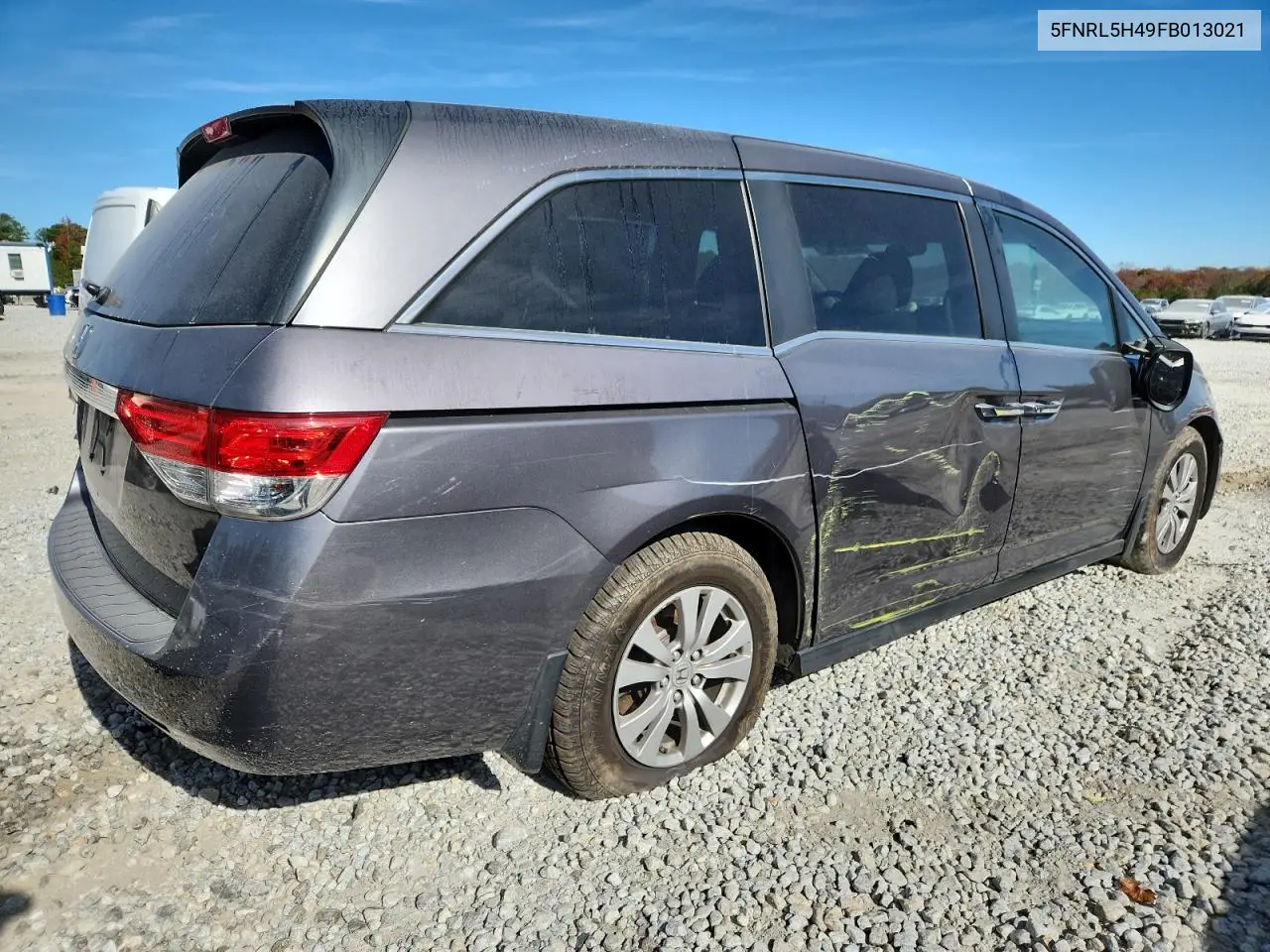 5FNRL5H49FB013021 2015 Honda Odyssey Ex