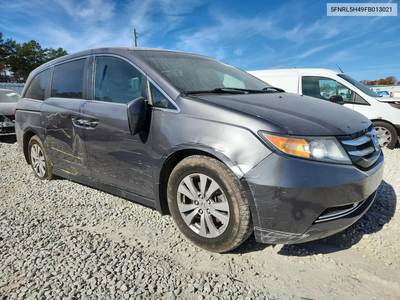 5FNRL5H49FB013021 2015 Honda Odyssey Ex