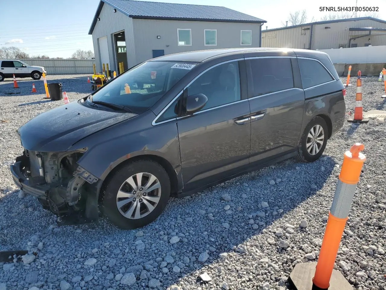 5FNRL5H43FB050632 2015 Honda Odyssey Ex
