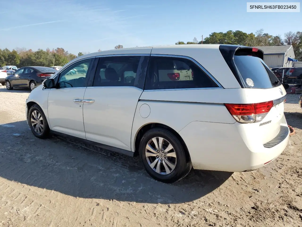5FNRL5H63FB023450 2015 Honda Odyssey Exl