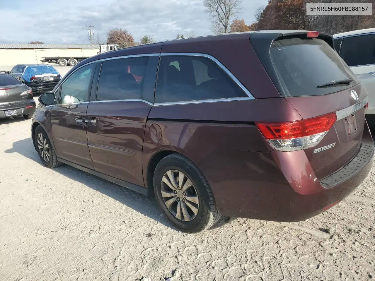 5FNRL5H60FB088157 2015 Honda Odyssey Exl