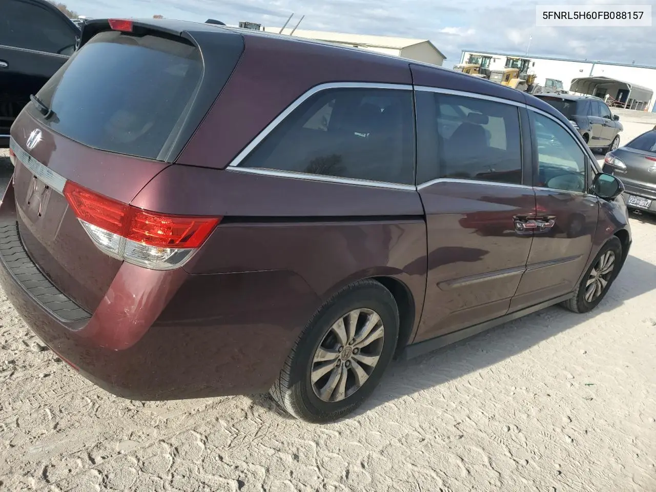 5FNRL5H60FB088157 2015 Honda Odyssey Exl