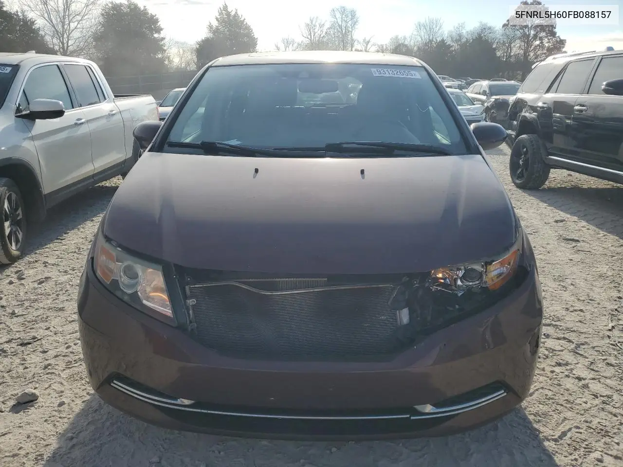 5FNRL5H60FB088157 2015 Honda Odyssey Exl