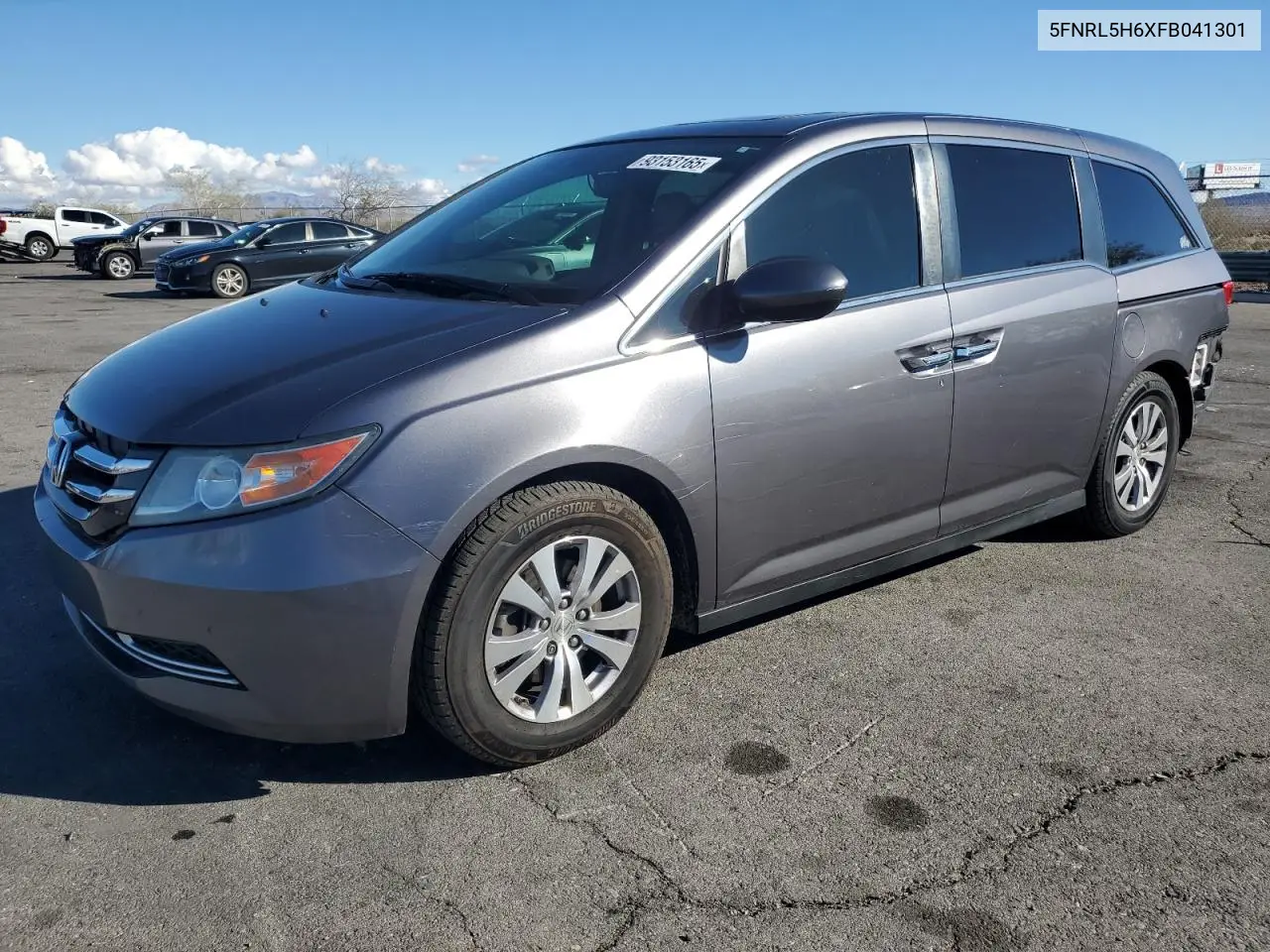 5FNRL5H6XFB041301 2015 Honda Odyssey Exl
