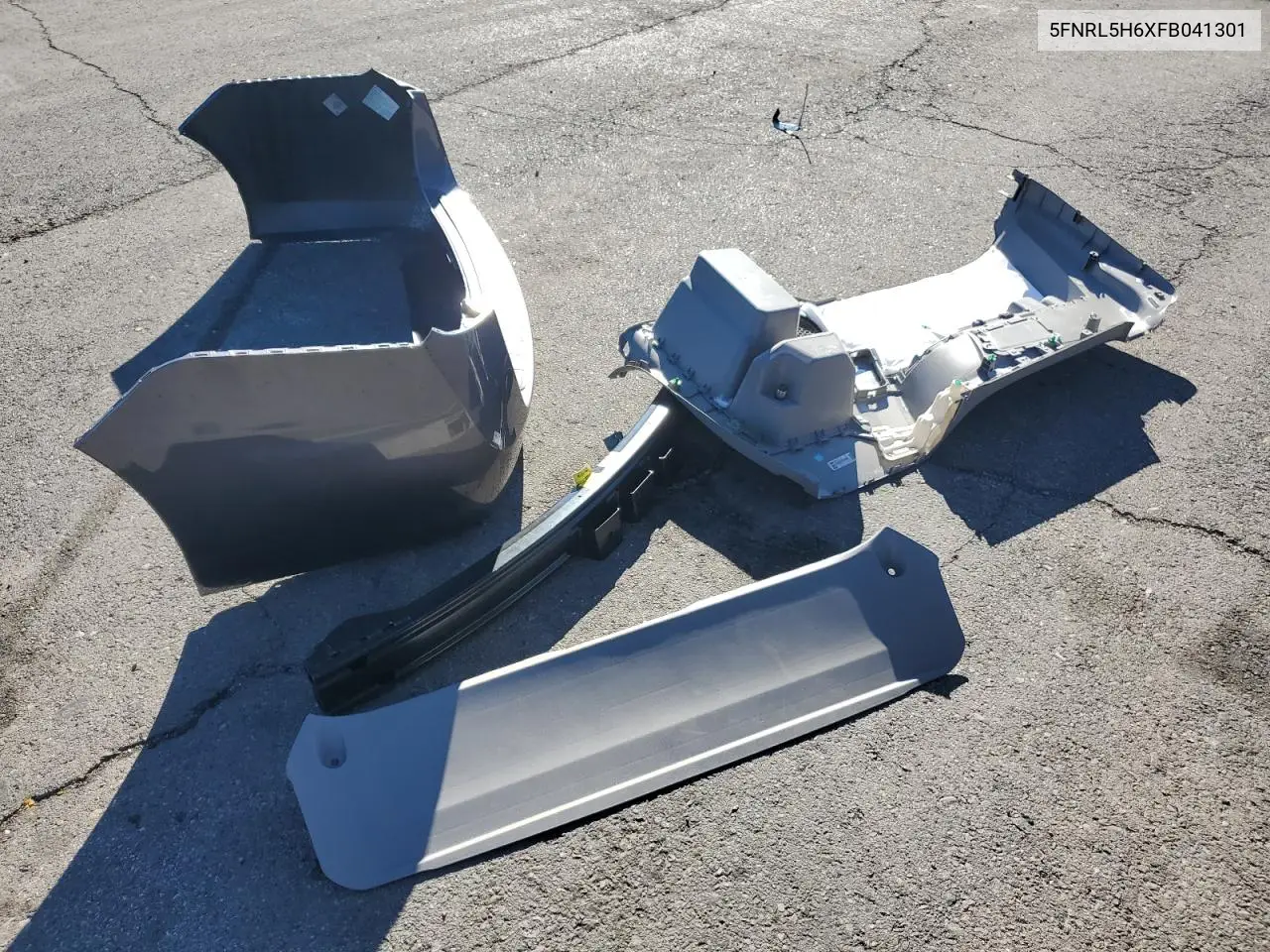 5FNRL5H6XFB041301 2015 Honda Odyssey Exl