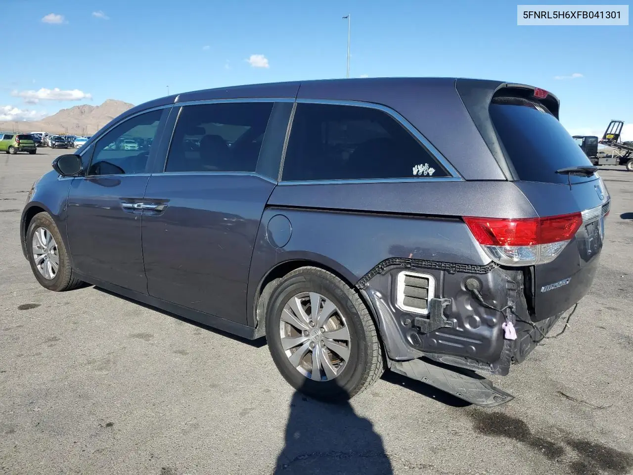 5FNRL5H6XFB041301 2015 Honda Odyssey Exl