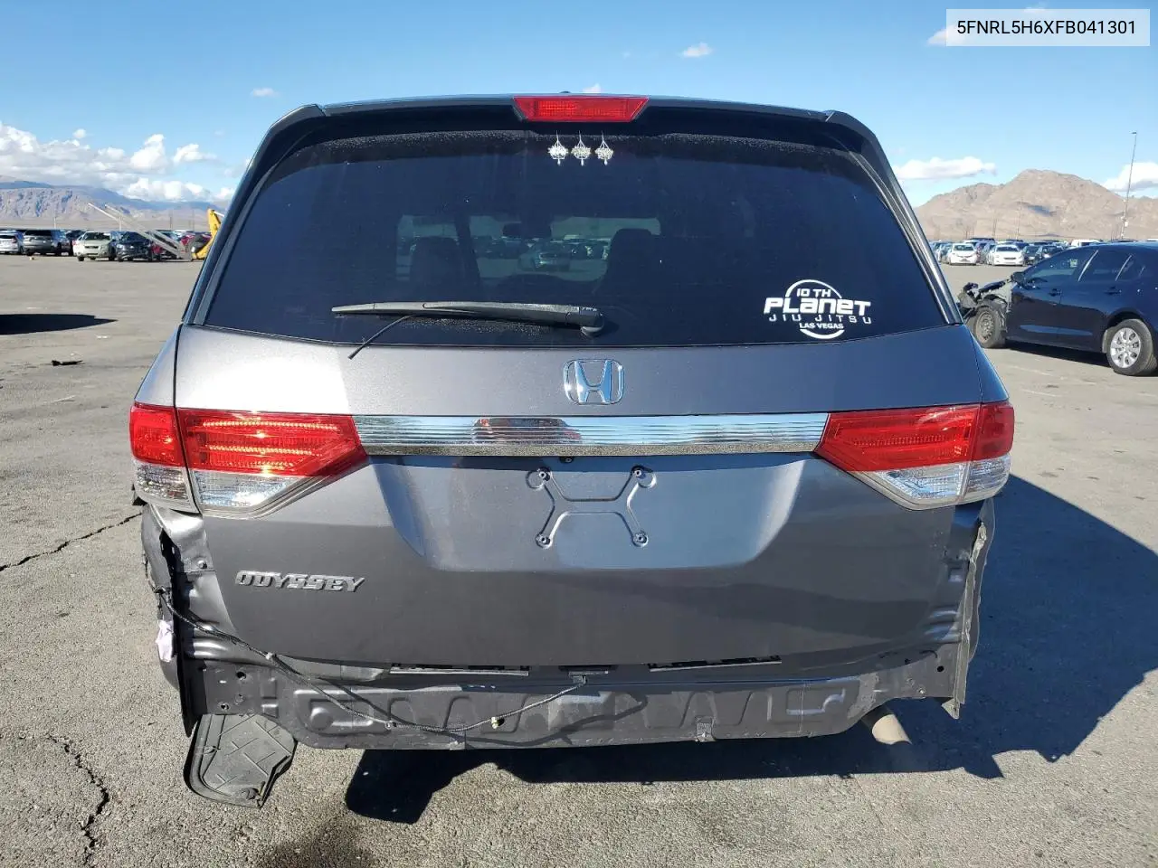 5FNRL5H6XFB041301 2015 Honda Odyssey Exl