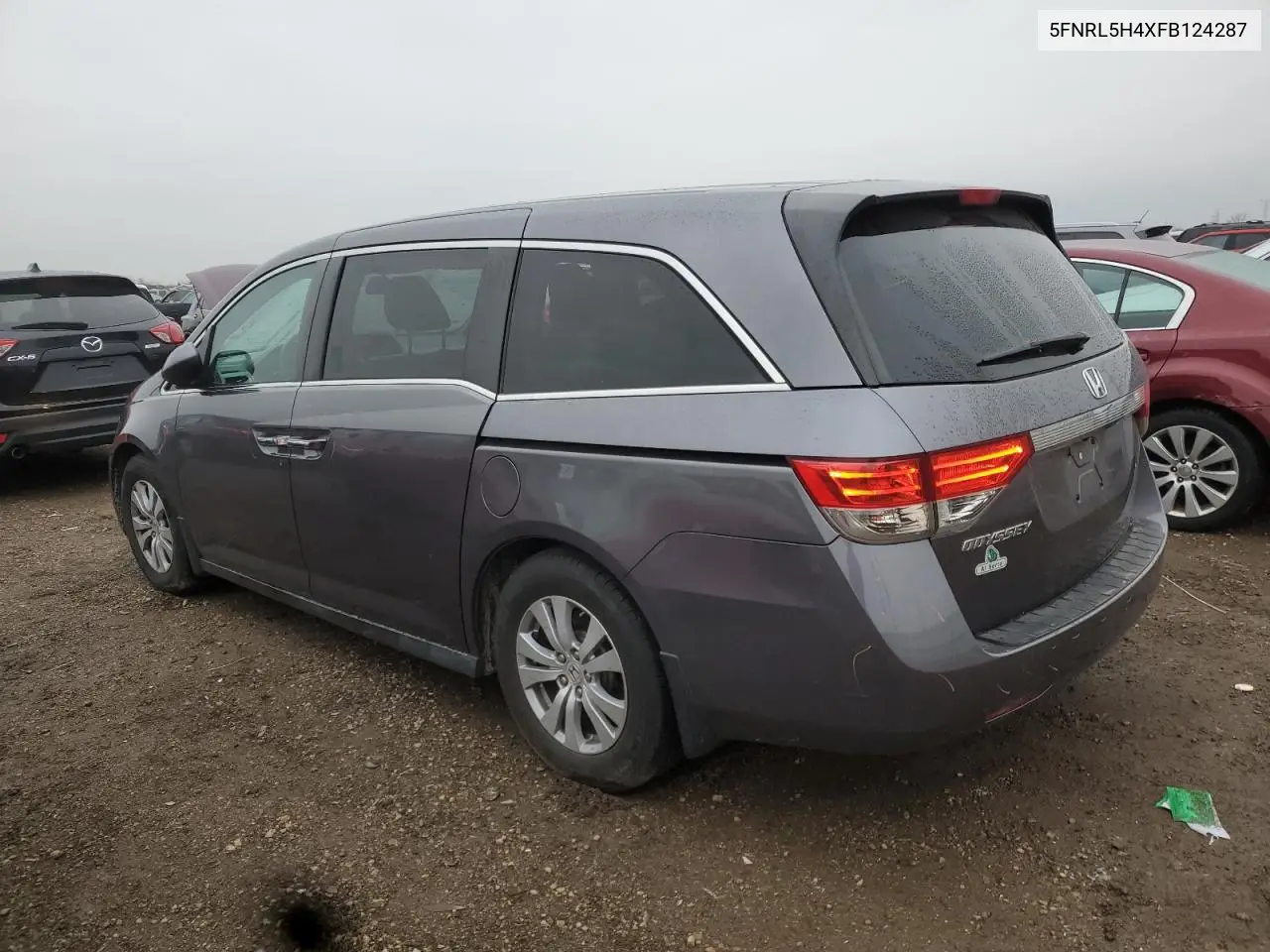 5FNRL5H4XFB124287 2015 Honda Odyssey Ex