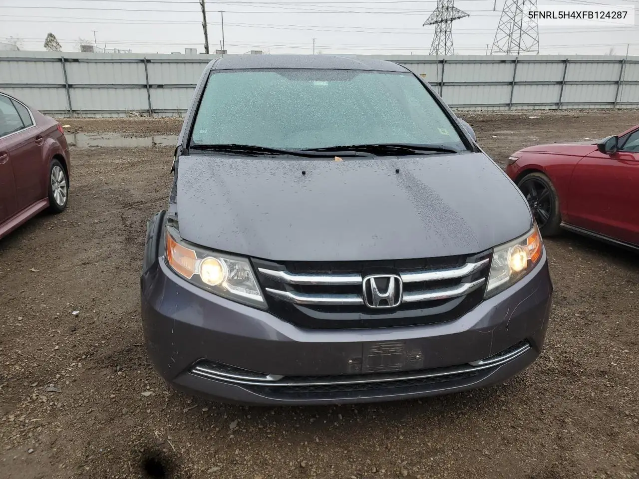 5FNRL5H4XFB124287 2015 Honda Odyssey Ex