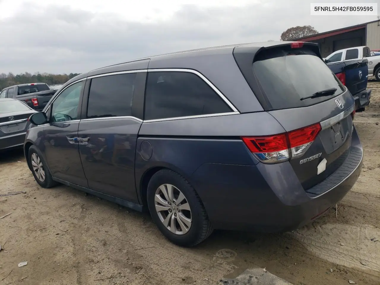 5FNRL5H42FB059595 2015 Honda Odyssey Ex
