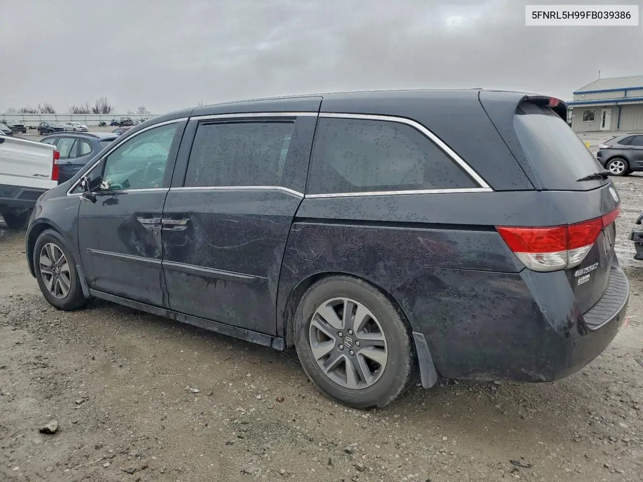 5FNRL5H99FB039386 2015 Honda Odyssey Touring