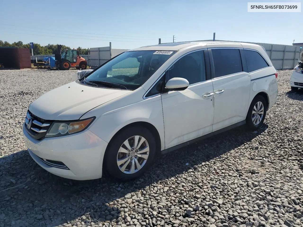 5FNRL5H65FB073699 2015 Honda Odyssey Exl