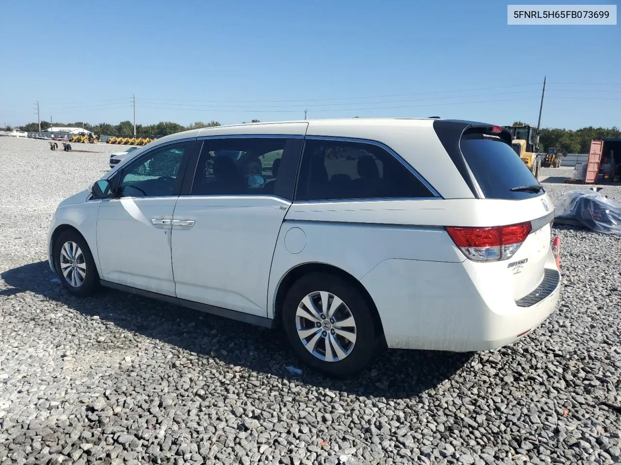 5FNRL5H65FB073699 2015 Honda Odyssey Exl