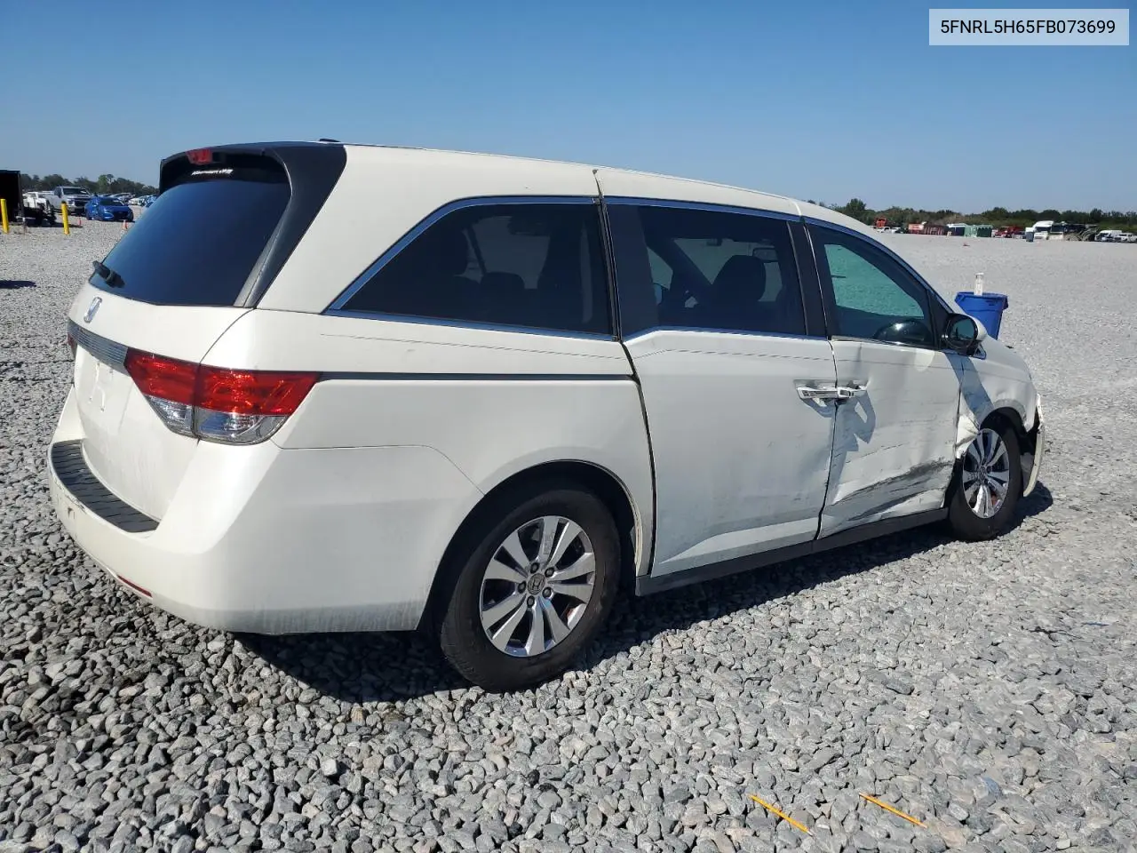 5FNRL5H65FB073699 2015 Honda Odyssey Exl