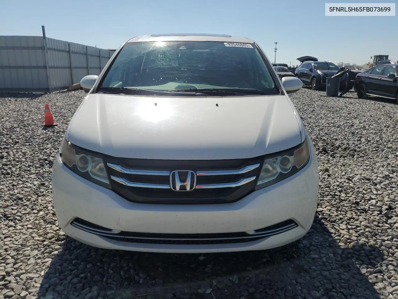5FNRL5H65FB073699 2015 Honda Odyssey Exl