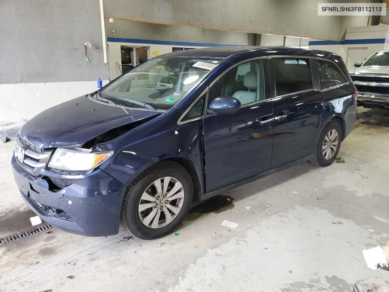 5FNRL5H63FB112113 2015 Honda Odyssey Exl