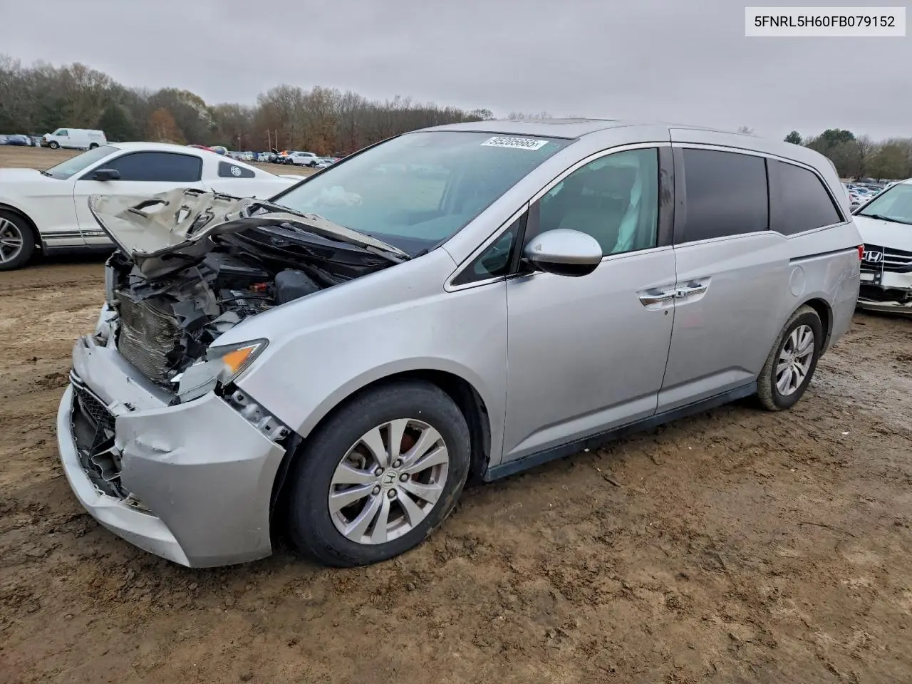 5FNRL5H60FB079152 2015 Honda Odyssey Exl