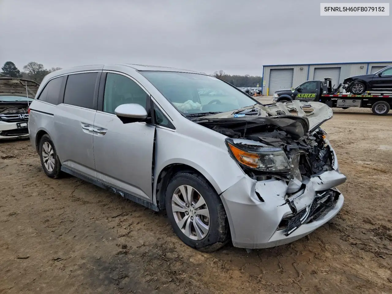5FNRL5H60FB079152 2015 Honda Odyssey Exl