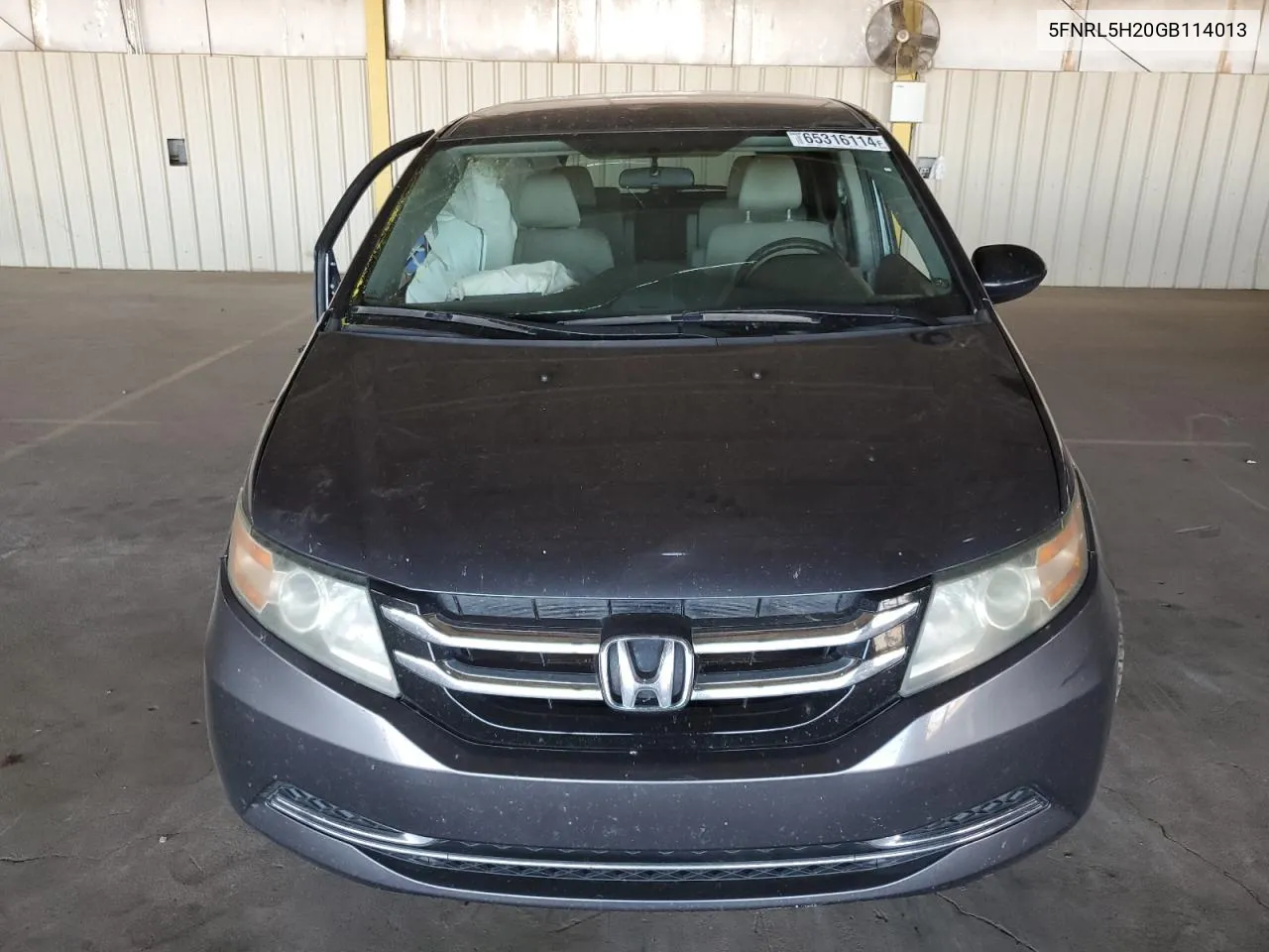 5FNRL5H20GB114013 2016 Honda Odyssey Lx