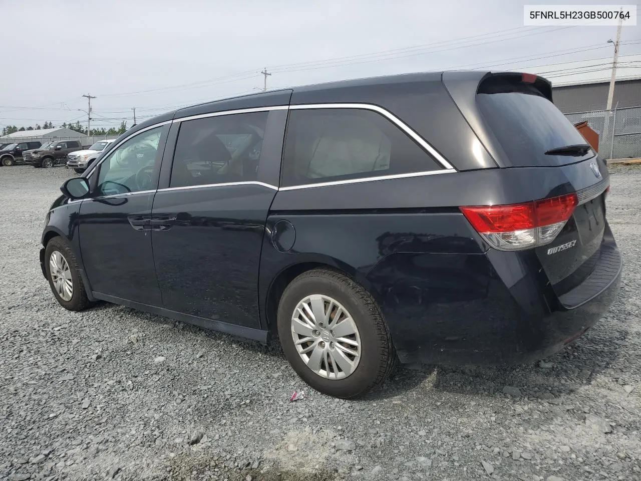 5FNRL5H23GB500764 2016 Honda Odyssey Lx